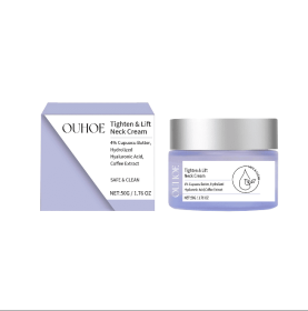 OUHOE Anti-Aging Neck Cream Anti-Aging Neck Fade Smooth Fine Lines Moisturizing Hydrating Nourishing Rejuvenating Neck Cream (option: 1pcs)