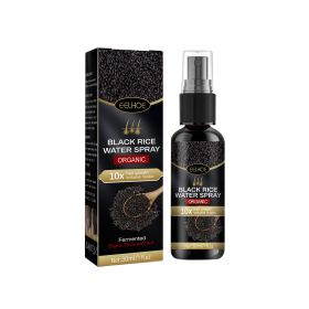 EELHOE Black Rice Hair Spray Strengthening & Dense Hair Moisturizing & Repairing Hair Roots Smoothing Hair Growth Spray (option: 1pcs)