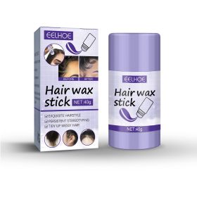EELHOE Hair Wax Stick Broken Hair Polishing Hair Wax Stick Small Broken Hair Hair Finishing Broken Hair Styling Cream Haircare Gel Haircare (option: 1box)