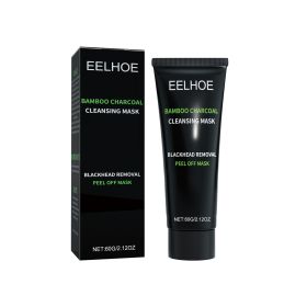 EELHOE Bamboo Charcoal Blackhead Removal Peel-Off Mask For Deep Pore Cleansing And T-Zone Oil Control (option: 1pcs)