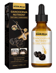 South Moon Black Ganoderma White To Black Hair Treatment Nourishing Hair Moisturizing Hair Repairing Massage Serum (option: 1pcs)