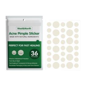 West&Month Liquid Absorbent Acne Patch Invisible Makeup Artificial Skin Repair Essential Oil Waterproof Concealer Acne Patch Breathable (option: 36pcs)
