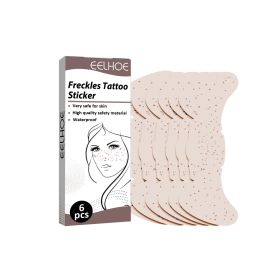 EELHOE Freckles Tattoo Stickers Sweatproof Lasting Makeup Party In Europe And The United States Freckles Stickers Fashion Personality Freckles (option: 1pcs)